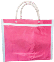 Bolsa chica con Asa de Popote fabricada en Poliéster o Canasta - Imagen 2